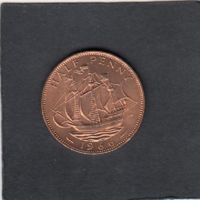 Beschrijving: 1/2 Penny SHIP